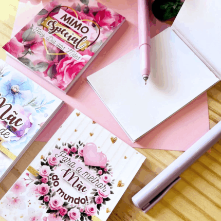 Bloco de notas tamanho A7 Apena capa Personalizada 1 unidade ou kit